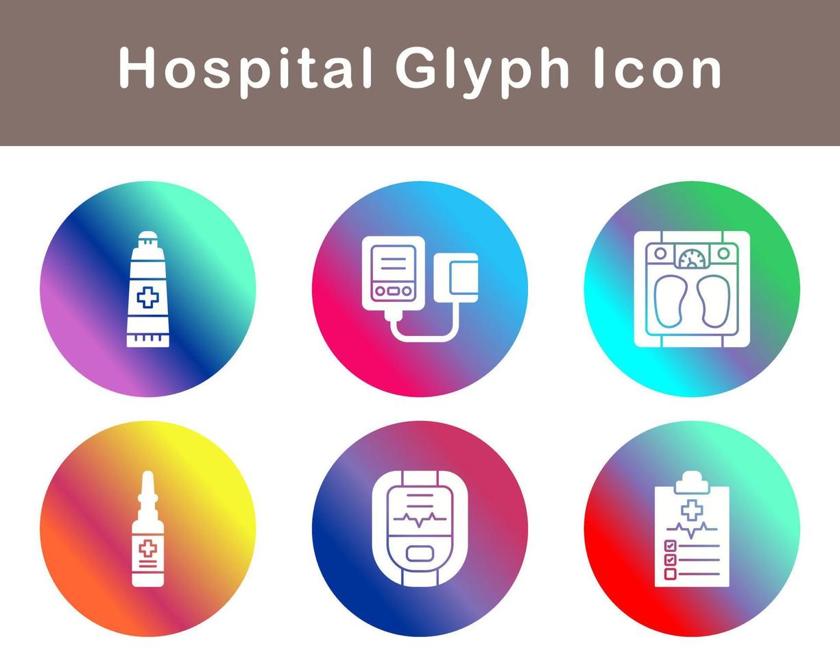 Hospital Vector Icon Set