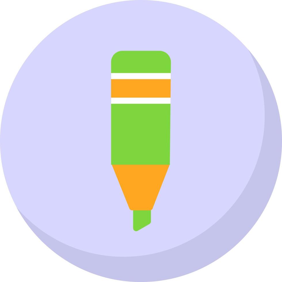 Highlighter Vector Icon Design