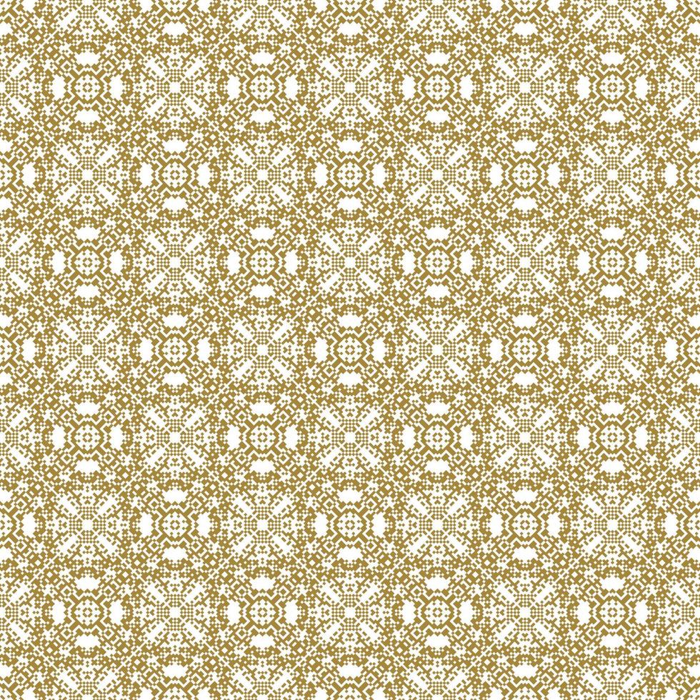 decorative background made of small squares. The rich decoration of abstract patterns for construction of fabric or paper. vector