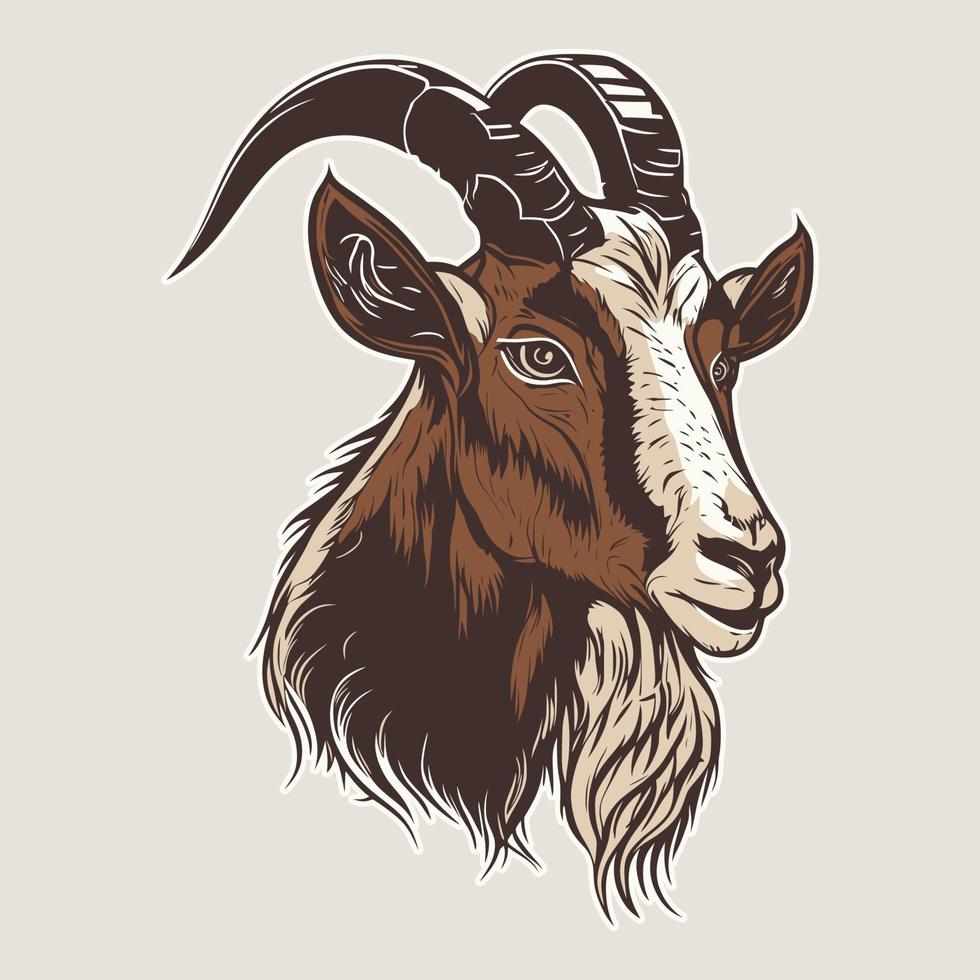 Goat Vector Mascot