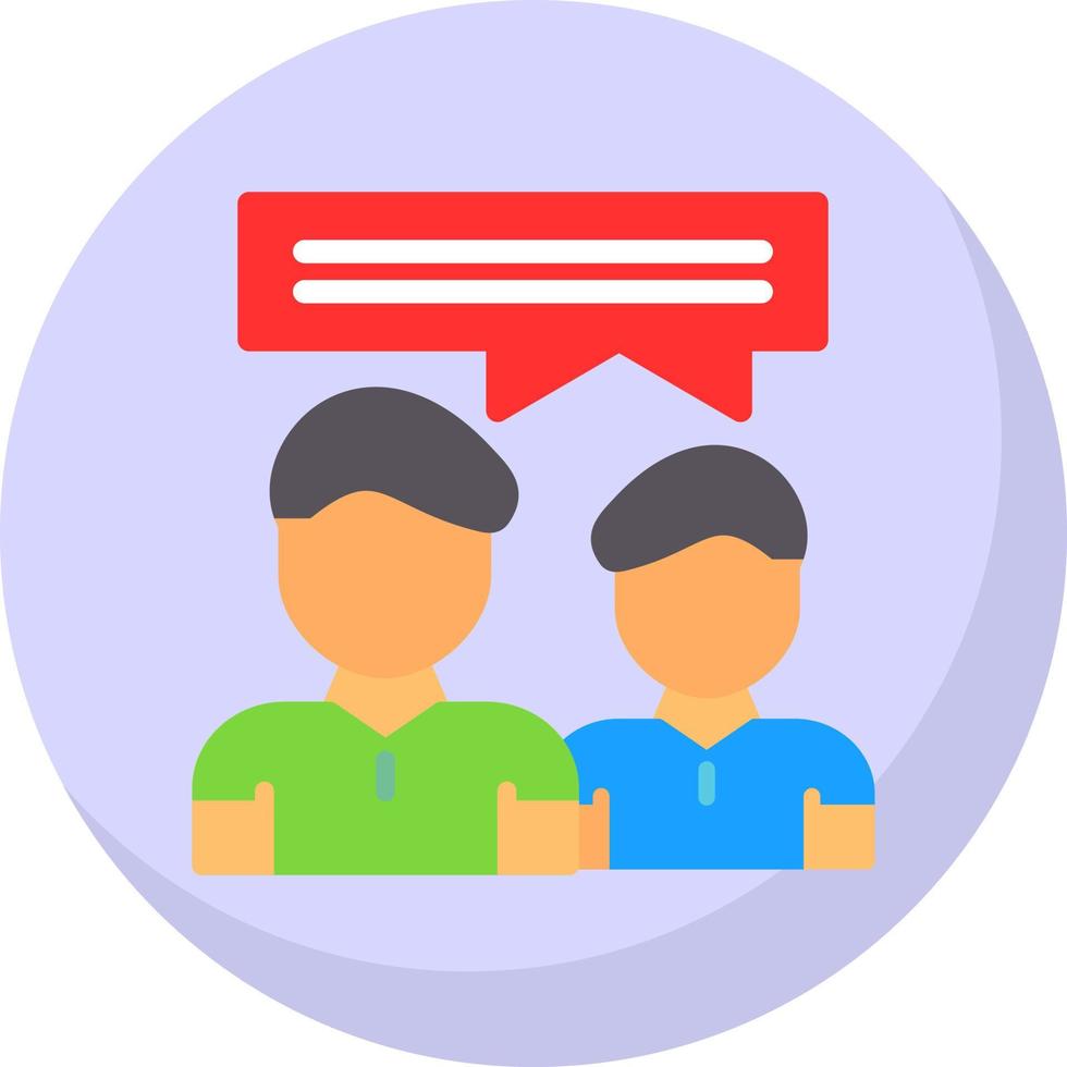 Collaboration Vector Icon Design