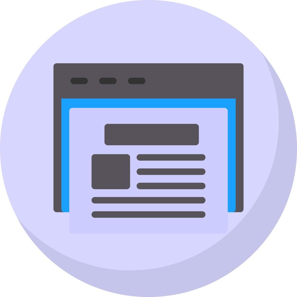 News Feed Vector Icon Design