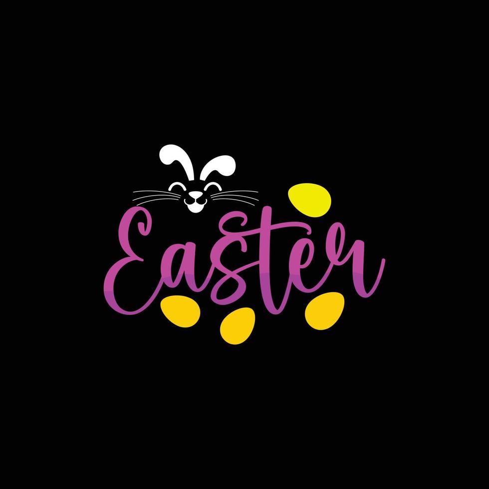 Easter vector t-shirt design. Easter t-shirt design. Can be used for Print mugs, sticker designs, greeting cards, posters, bags, and t-shirts