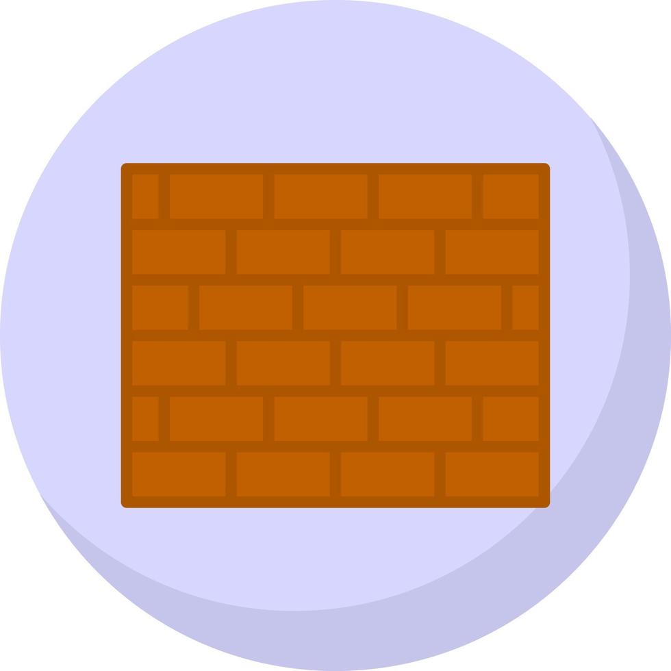 Brickwall Vector Icon Design