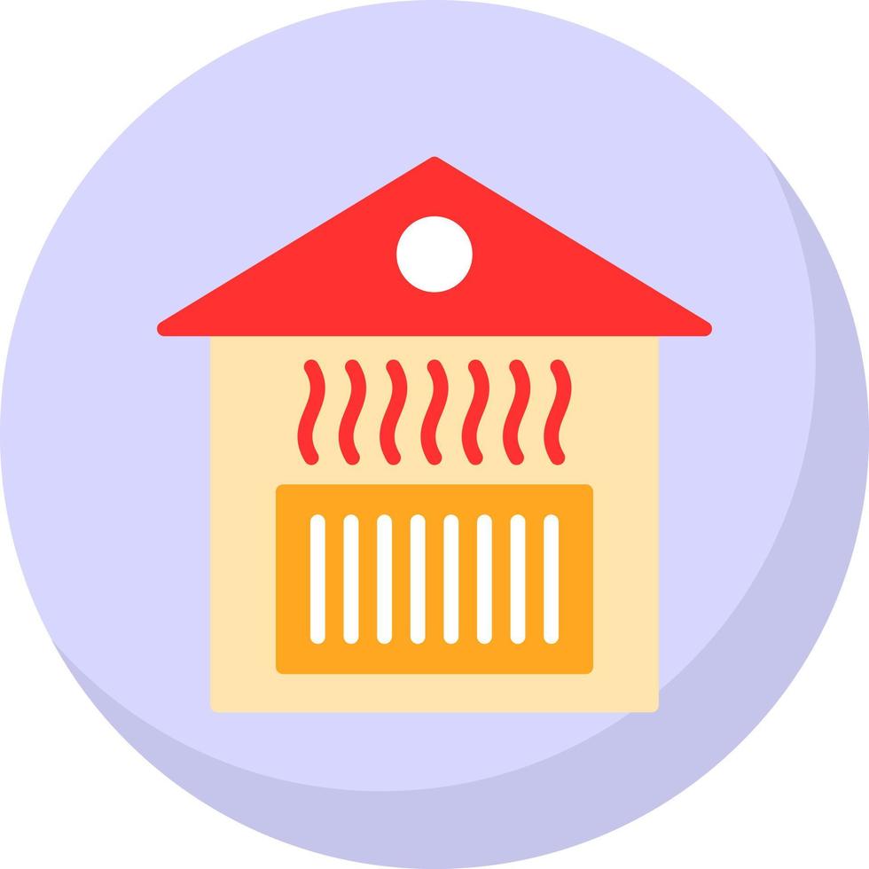 Heating Vector Icon Design