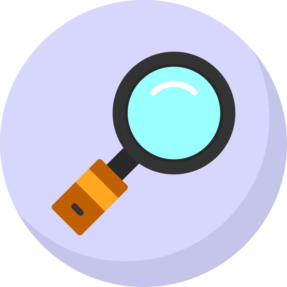 Magnifying Glass Vector Icon Design