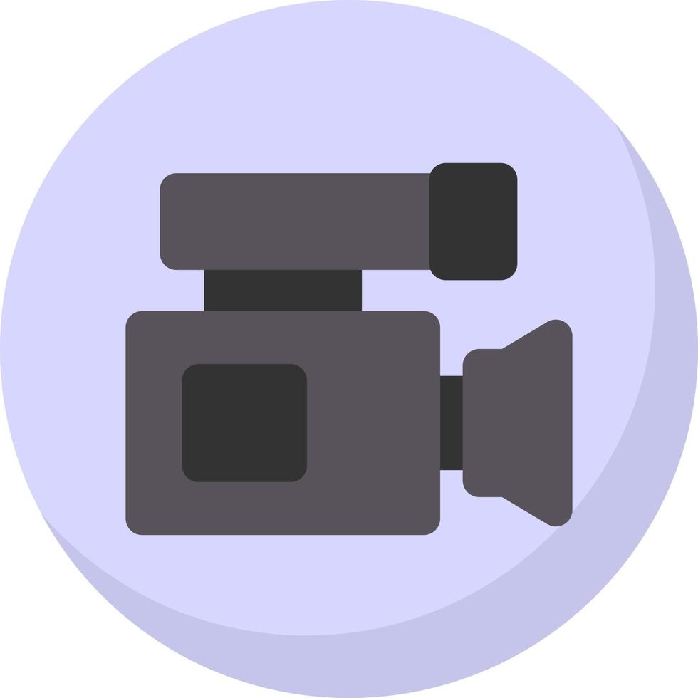 Video Camera Vector Icon Design