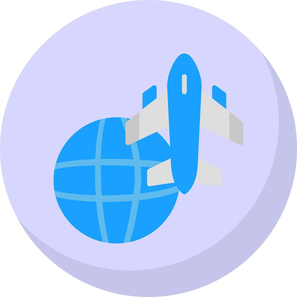 World Tour Vector Icon Design