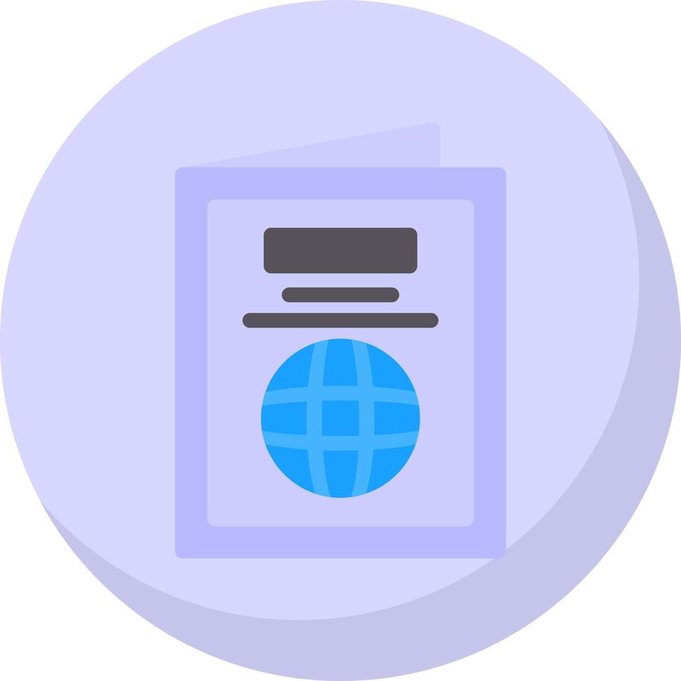 Passport Vector Icon Design