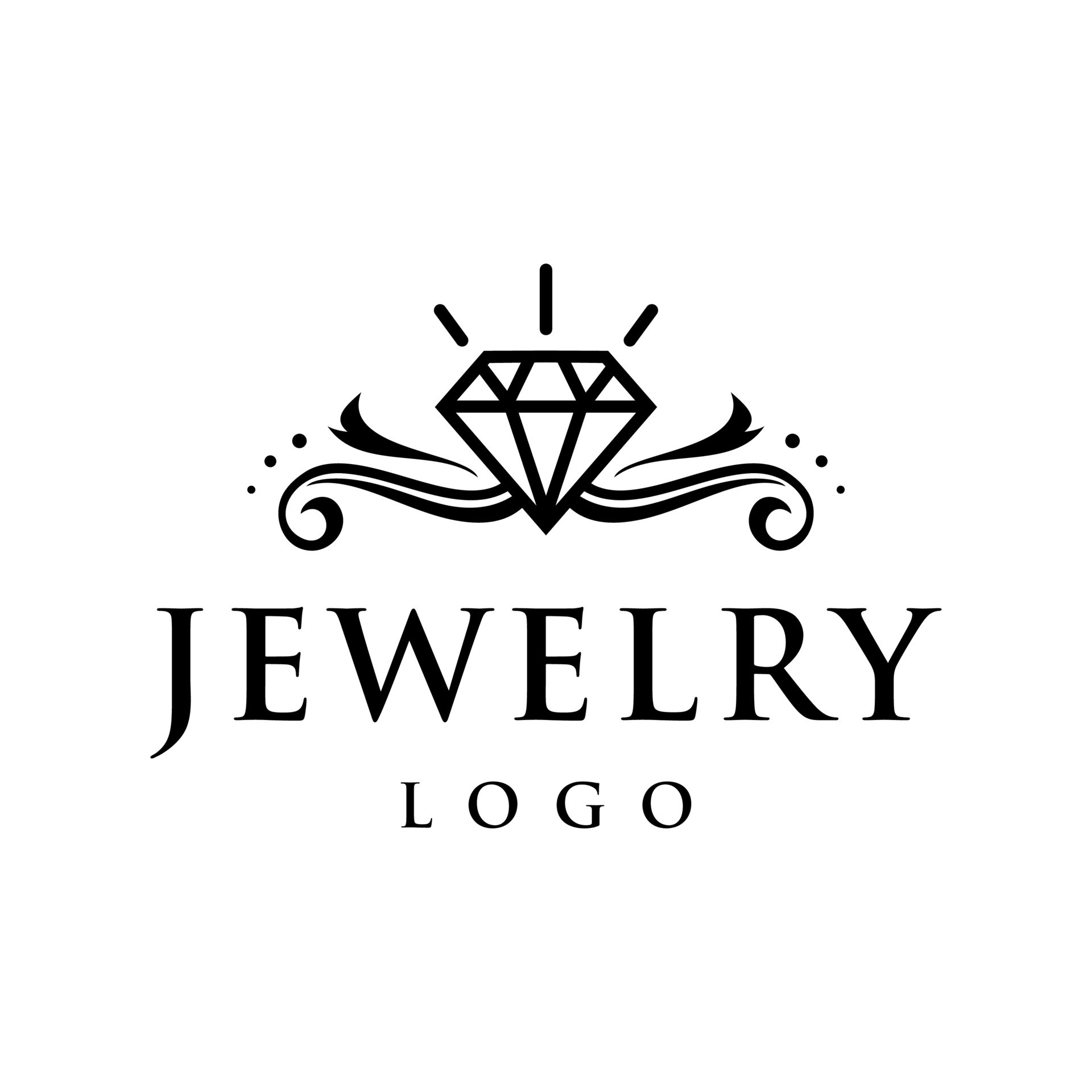 Jewelry Logo Design Vector Template 21008222 Vector Art at Vecteezy