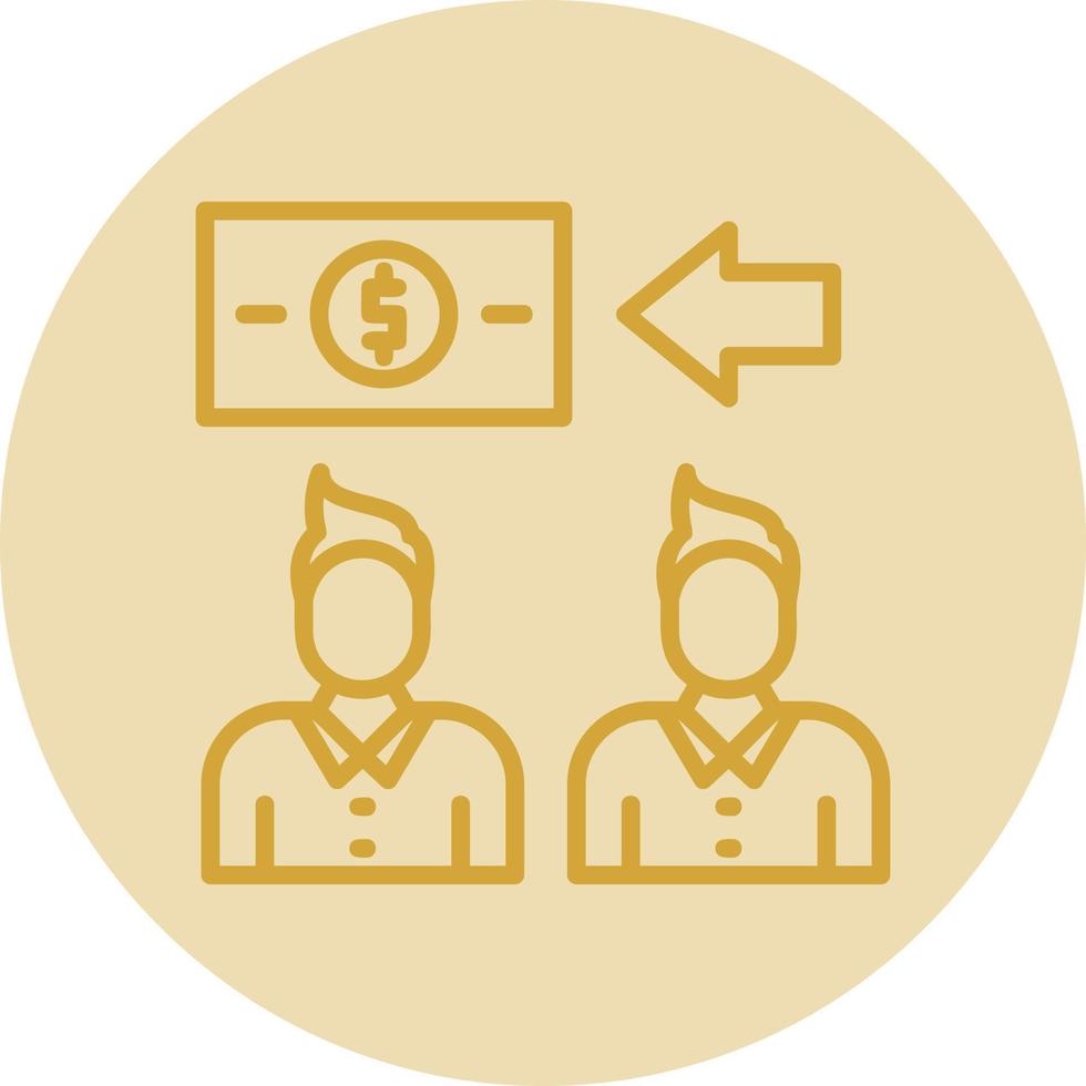 Salary Vector Icon Design