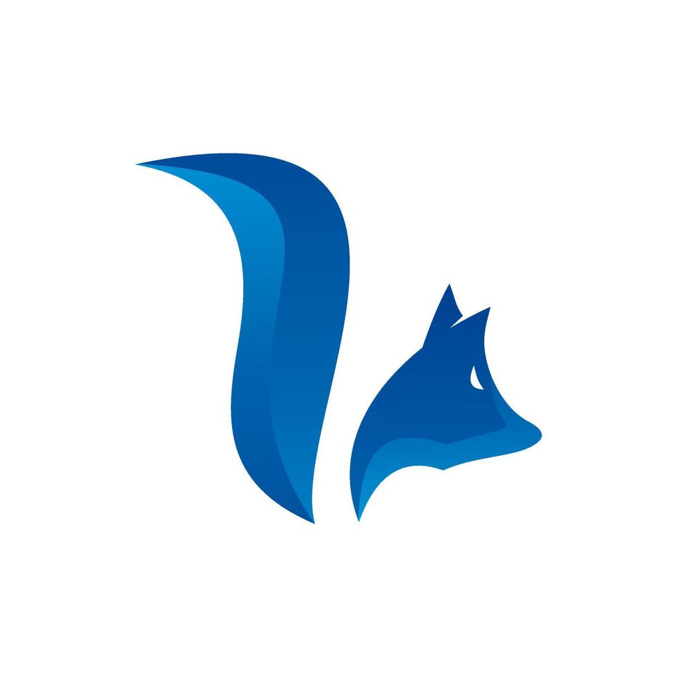 Creative Fox Head Logo Symbol Vector Design Illustration