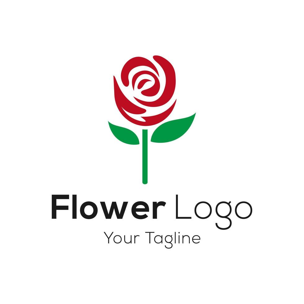 Beauty flowers logo Vector Template