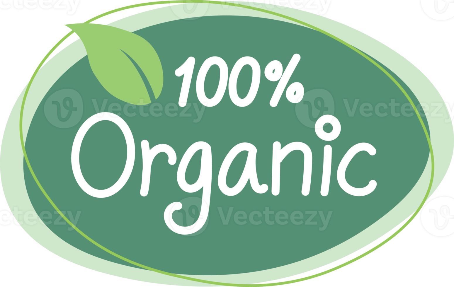 Organic product label. png