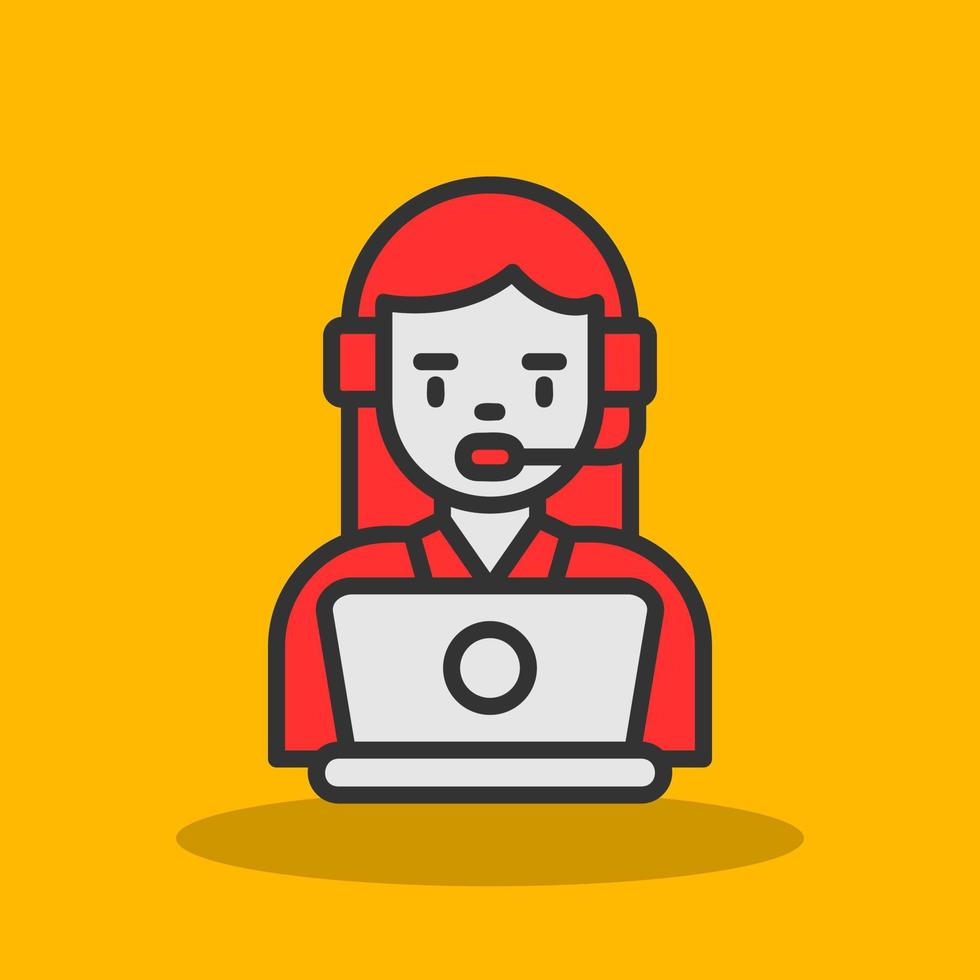 Call Center Vector Icon Design