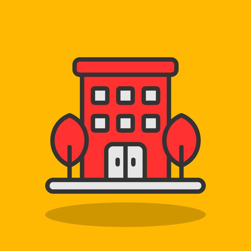 Resort Vector Icon Design