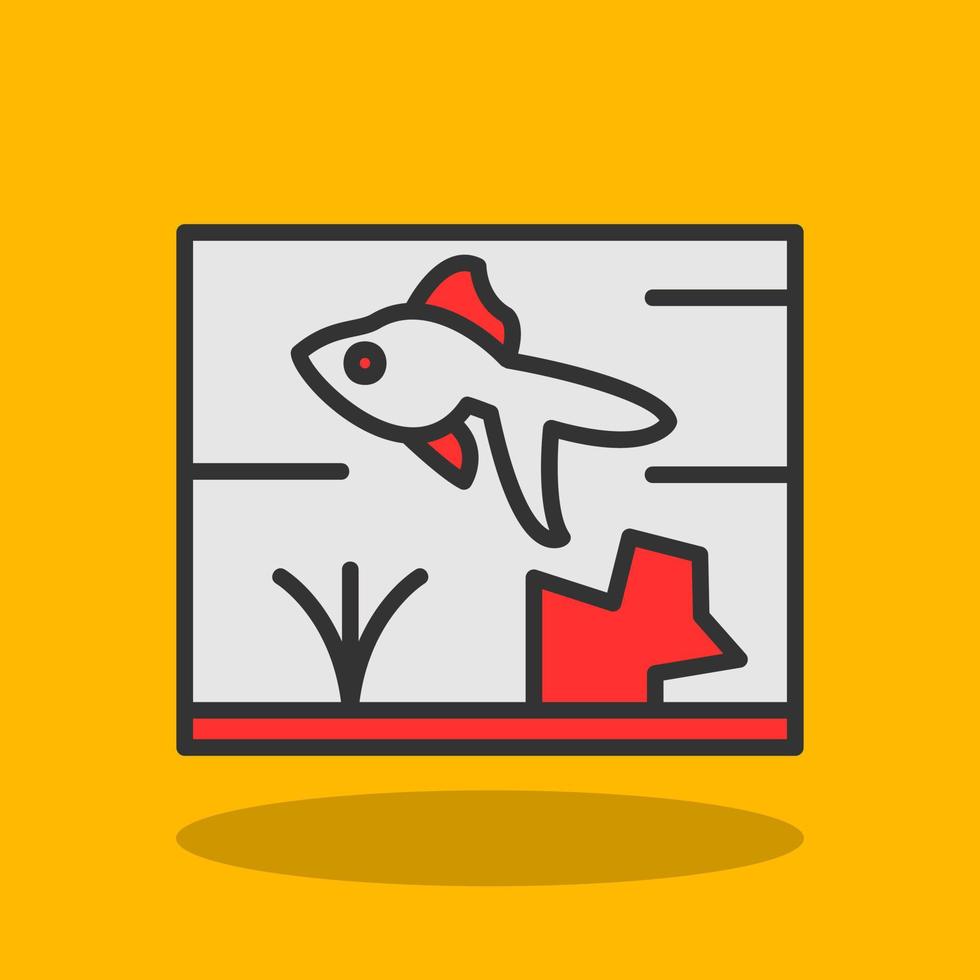 Aquarium Vector Icon Design