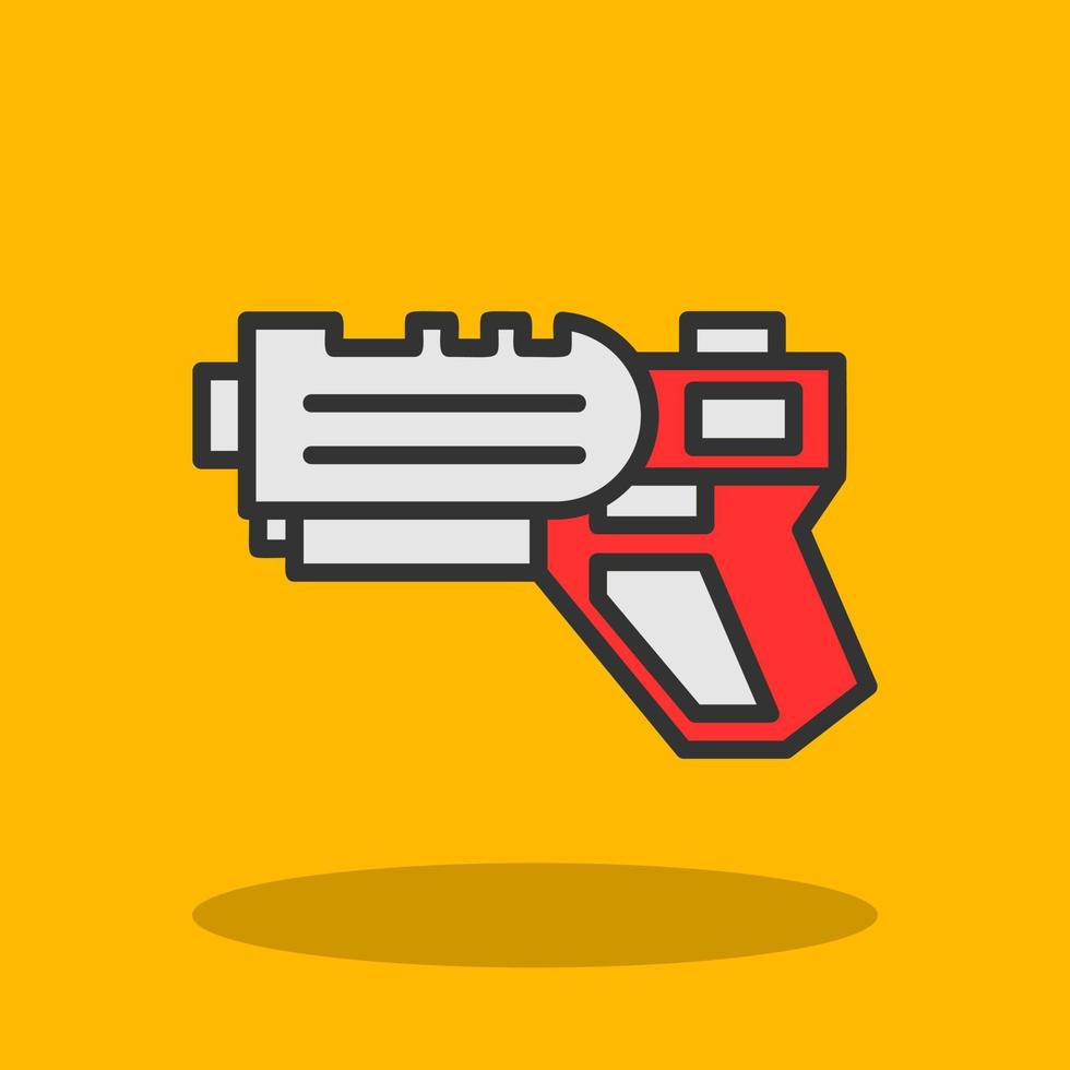 Laser Tag Vector Icon Design