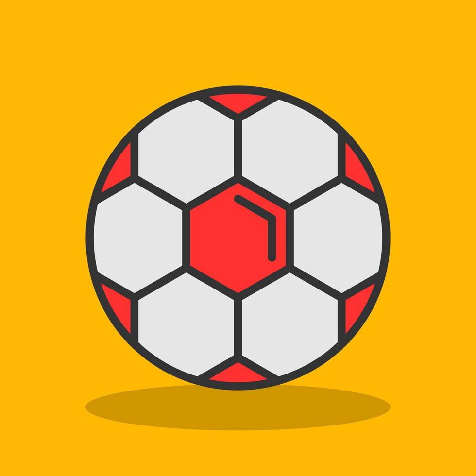 diseño de icono de vector de fútbol