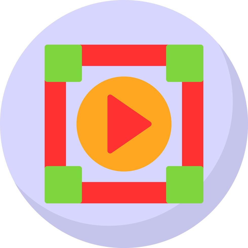 Media Player Vector Icon Design