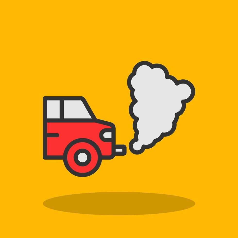 Emission Vector Icon Design