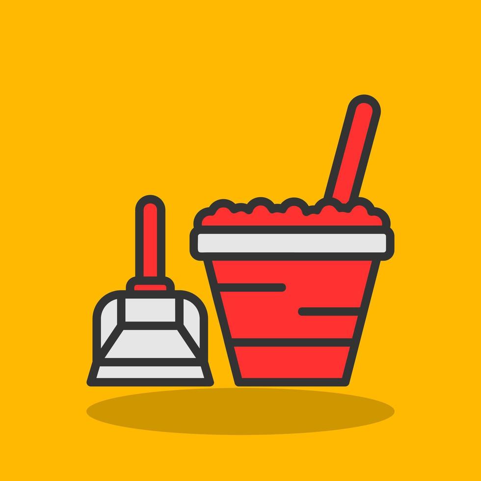 Cleaning Tools Vector Icon Design