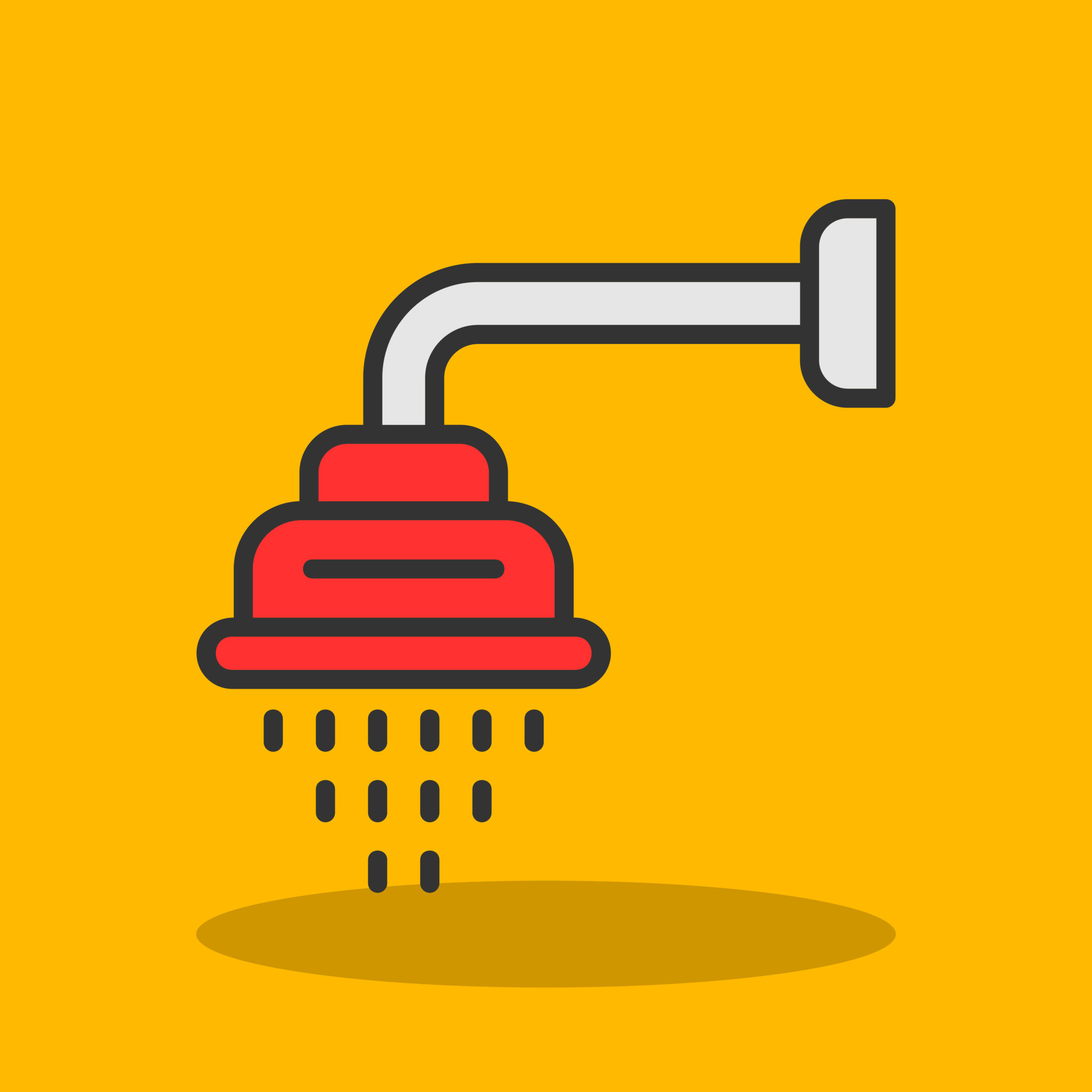 Shower Head Vector Icon Design 21008733 Vector Art at Vecteezy