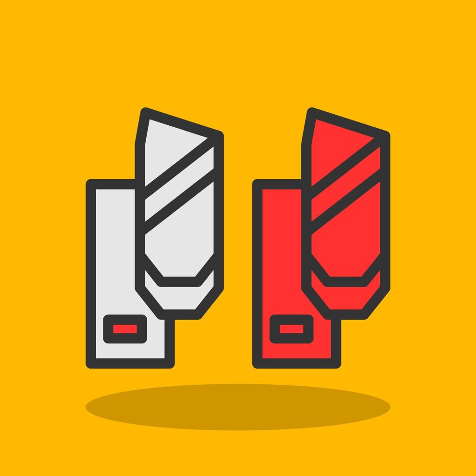 Shin Guards Vector Icon Design