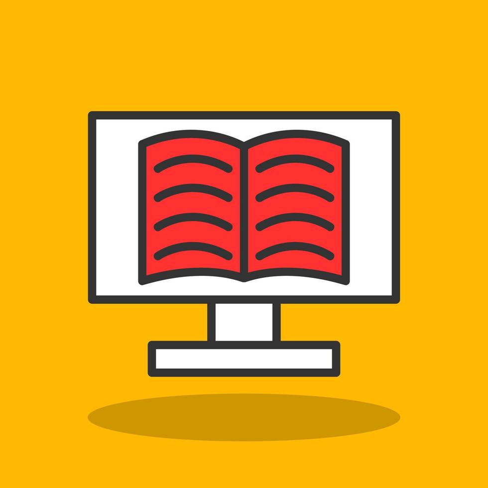 Online Education Vector Icon Design