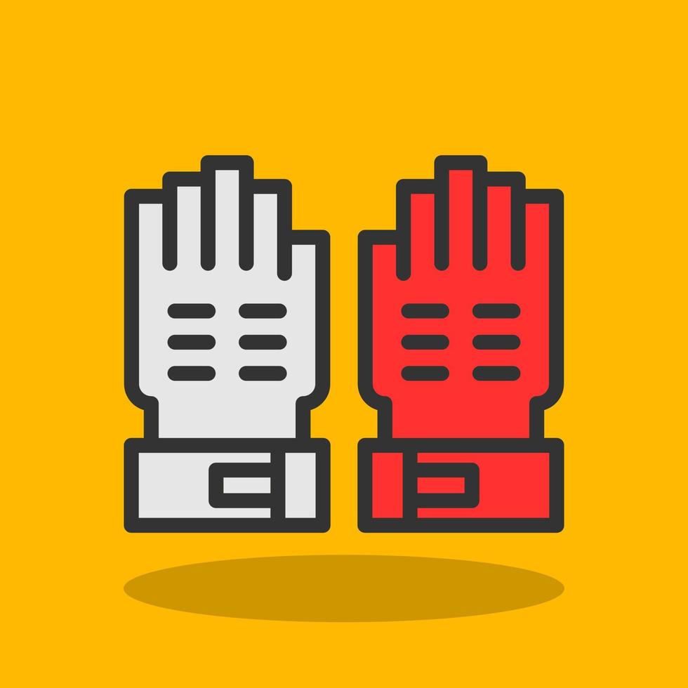 Glove Vector Icon Design