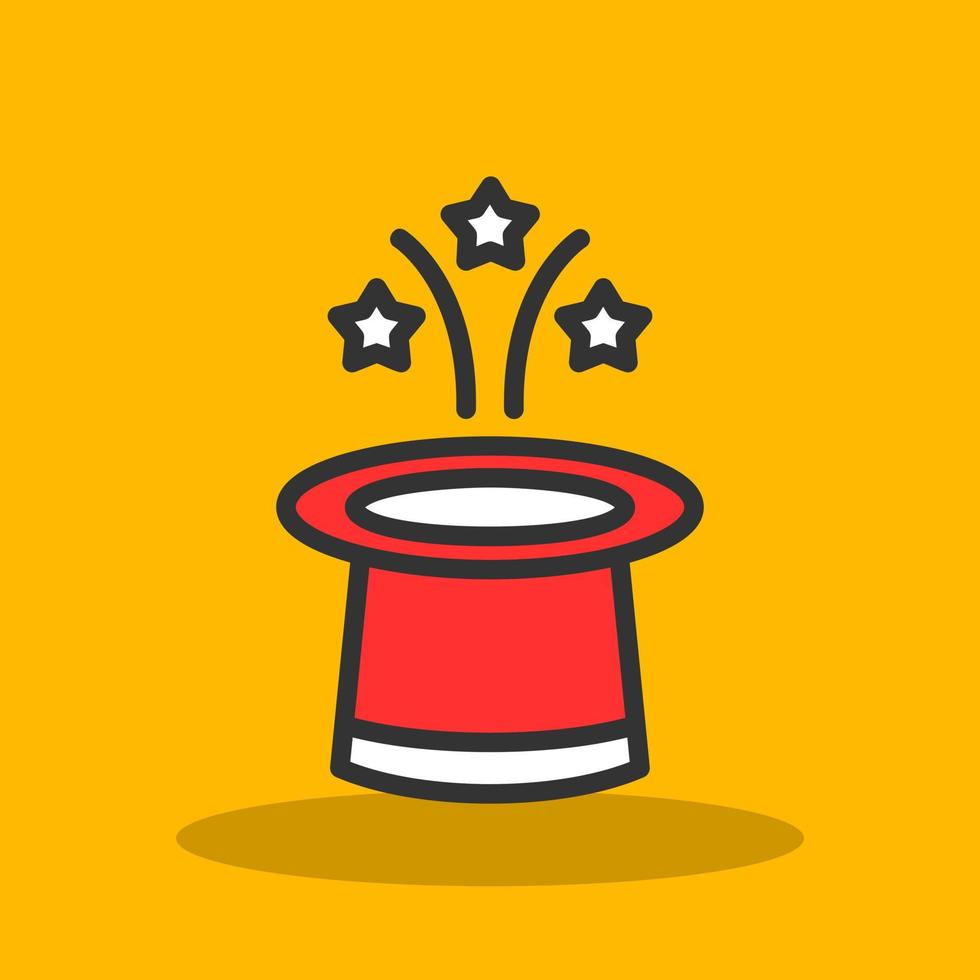 Magic Trick Vector Icon Design