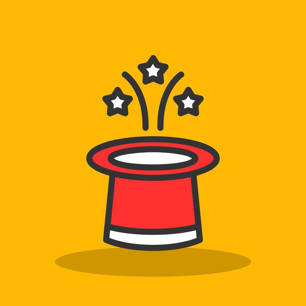 Magic Trick Vector Icon Design