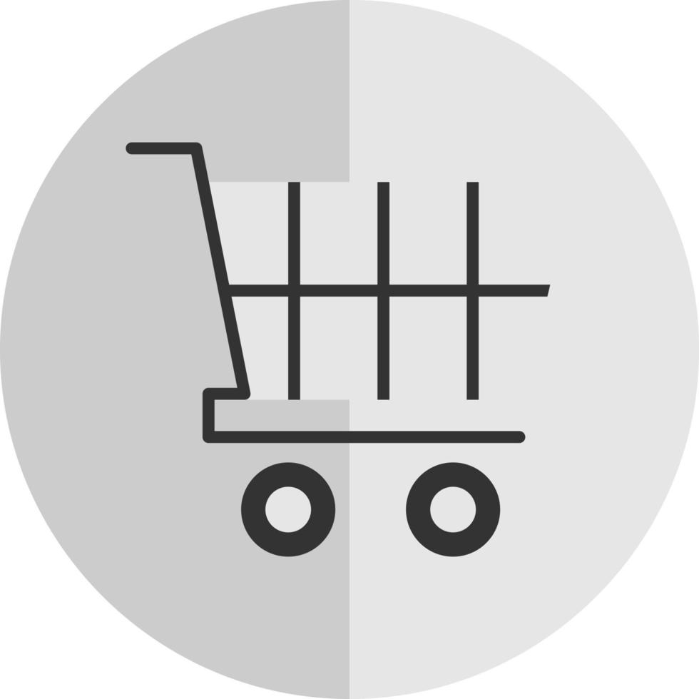 Trolley Vector Icon Design