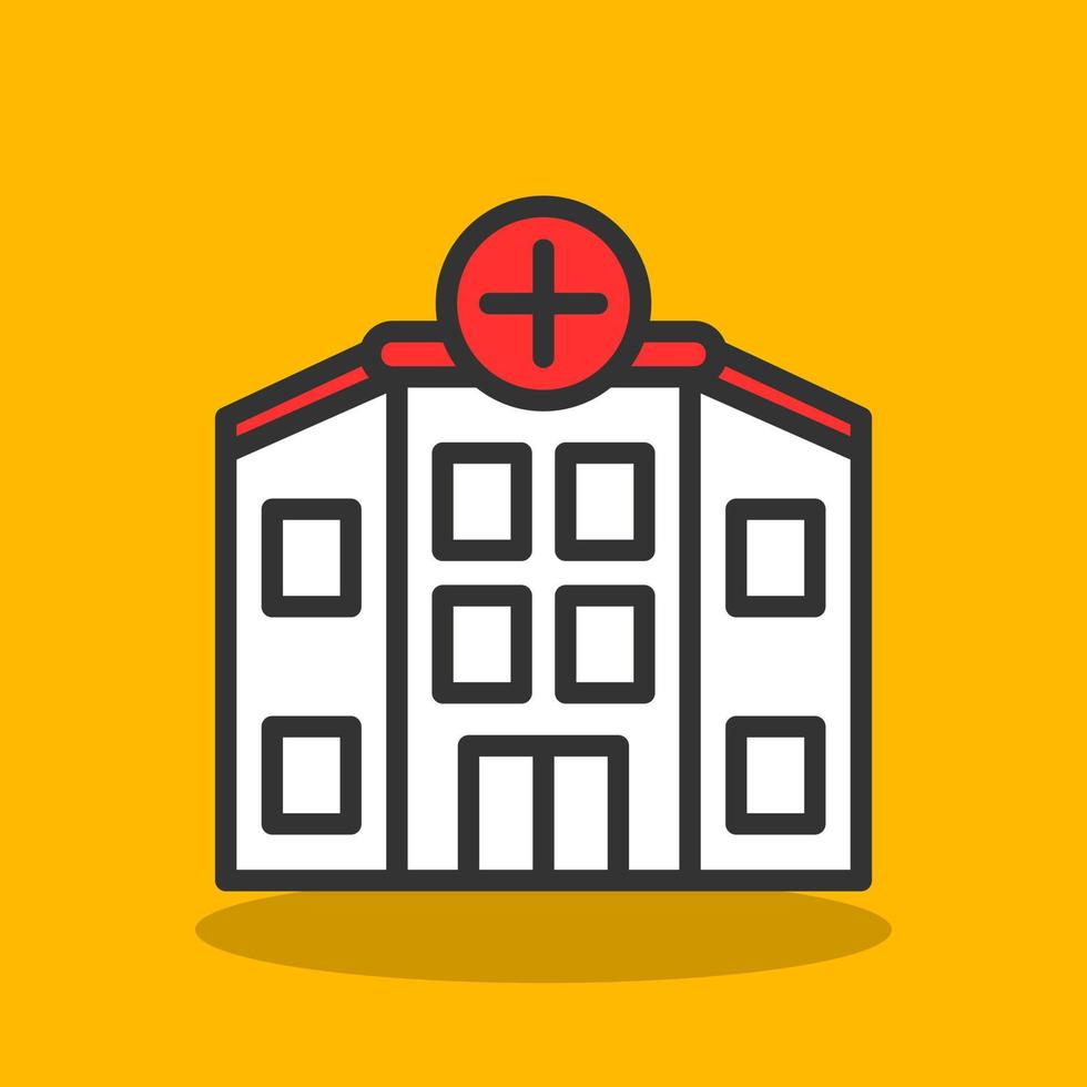 Hospital Vector Icon Design