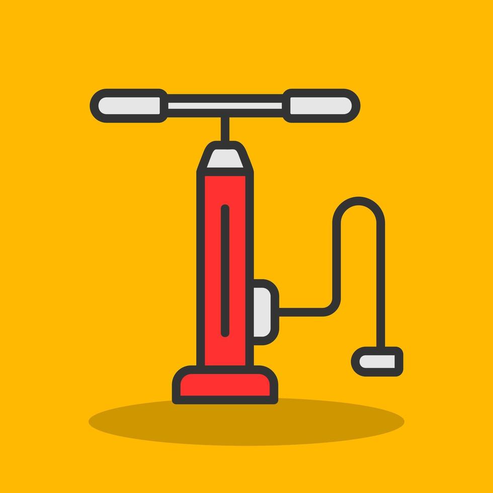 Air Pump Vector Icon Design