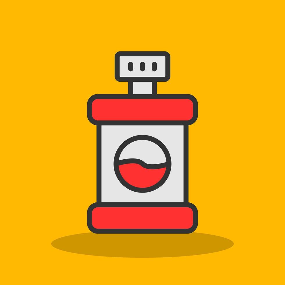 Mouthwash Vector Icon Design