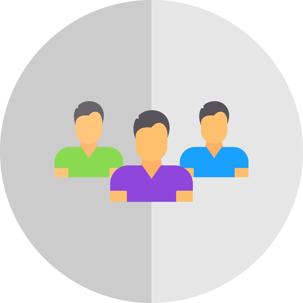 Team Vector Icon Design
