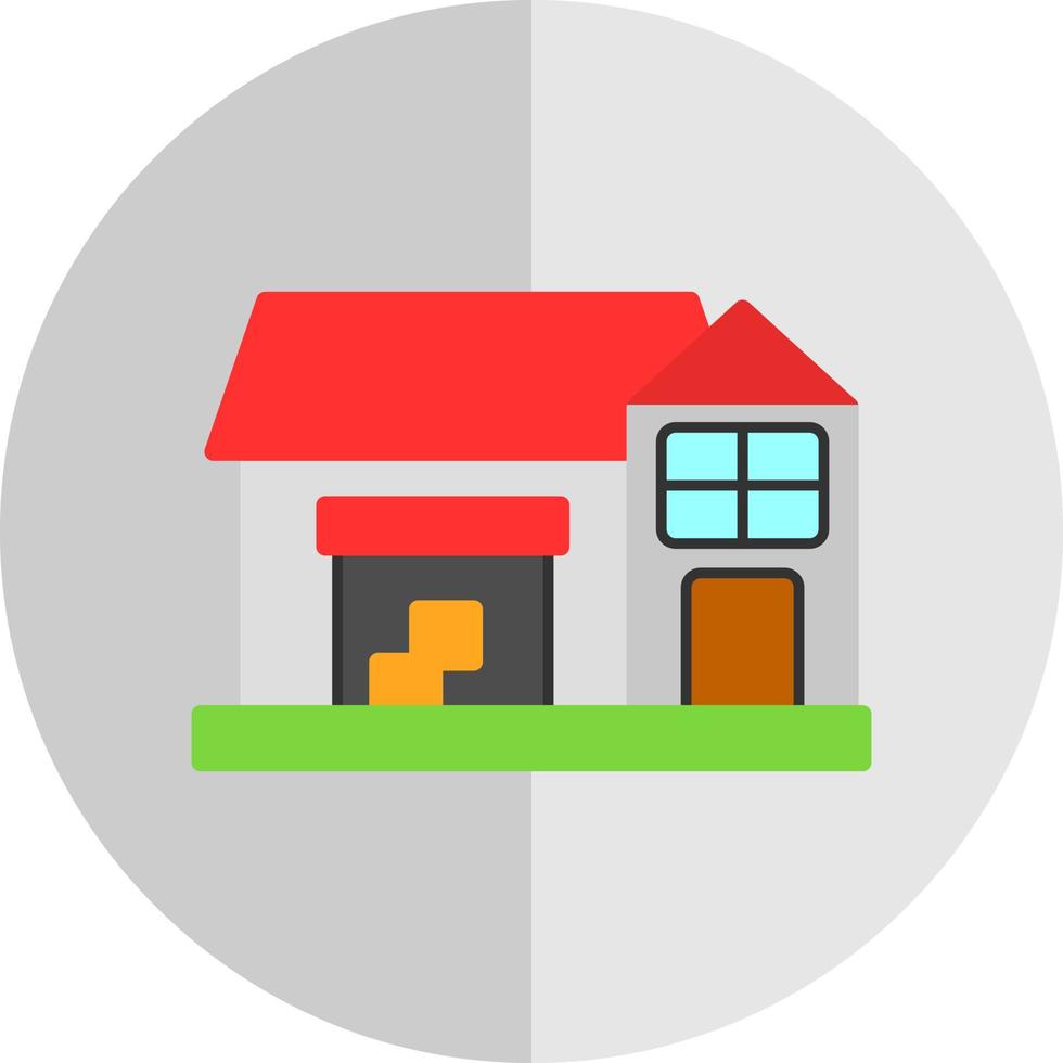 Warehouse Vector Icon Design