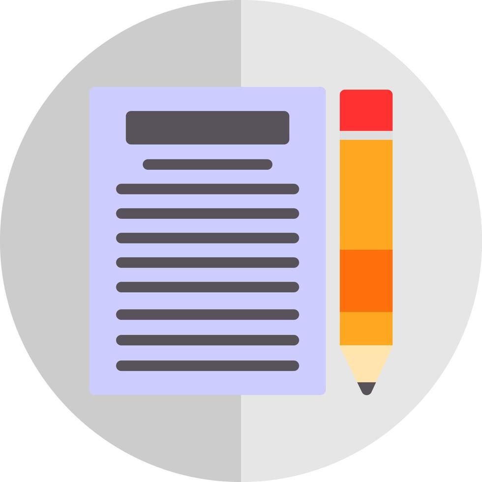 Copywriting Vector Icon Design