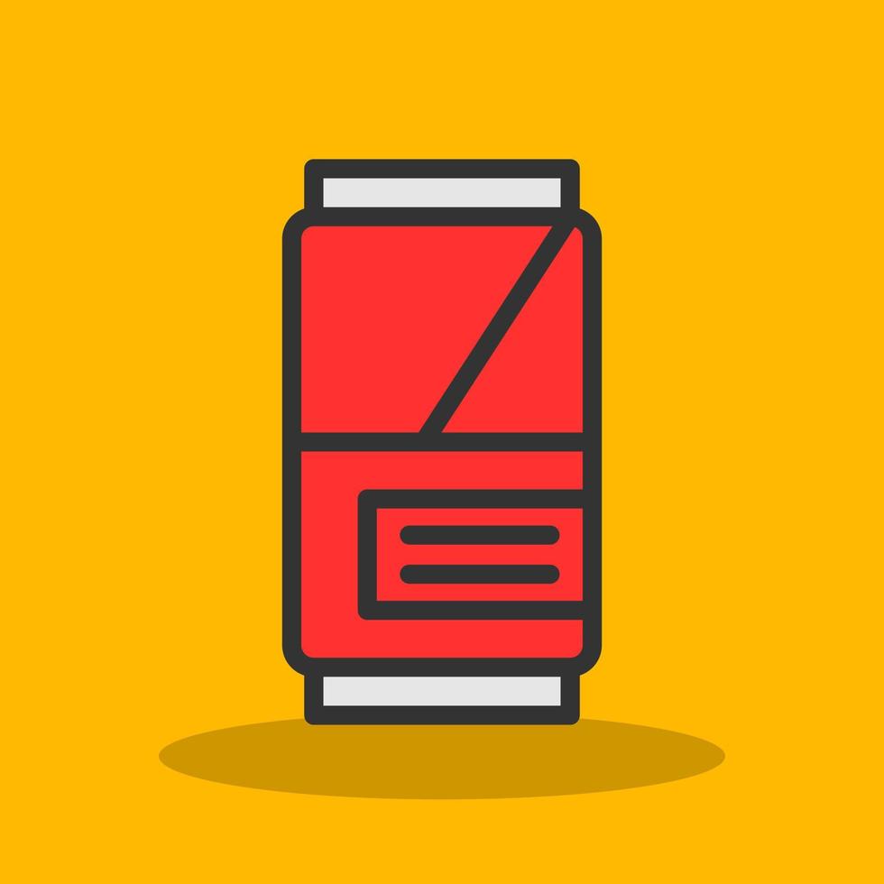 Energy Drink Vector Icon Design