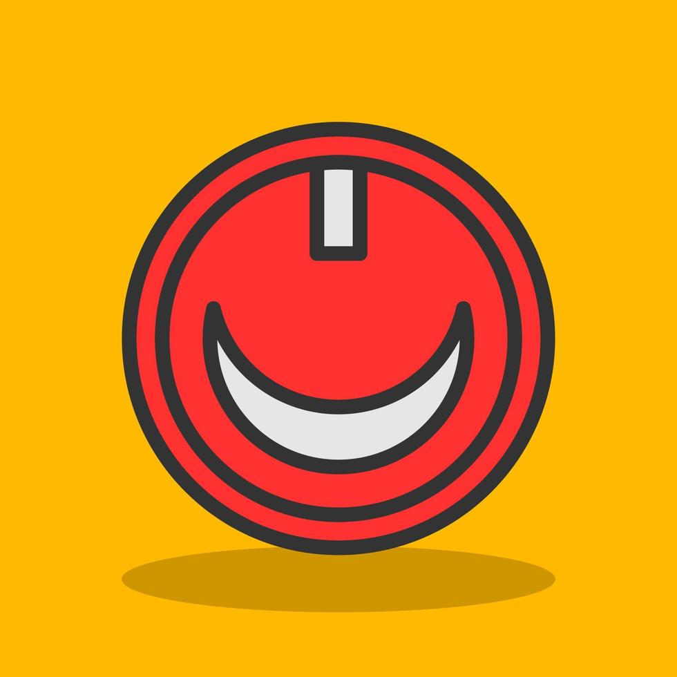 Hockey Puck Vector Icon Design
