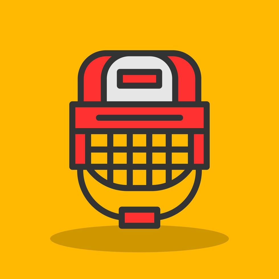 Helmet Vector Icon Design