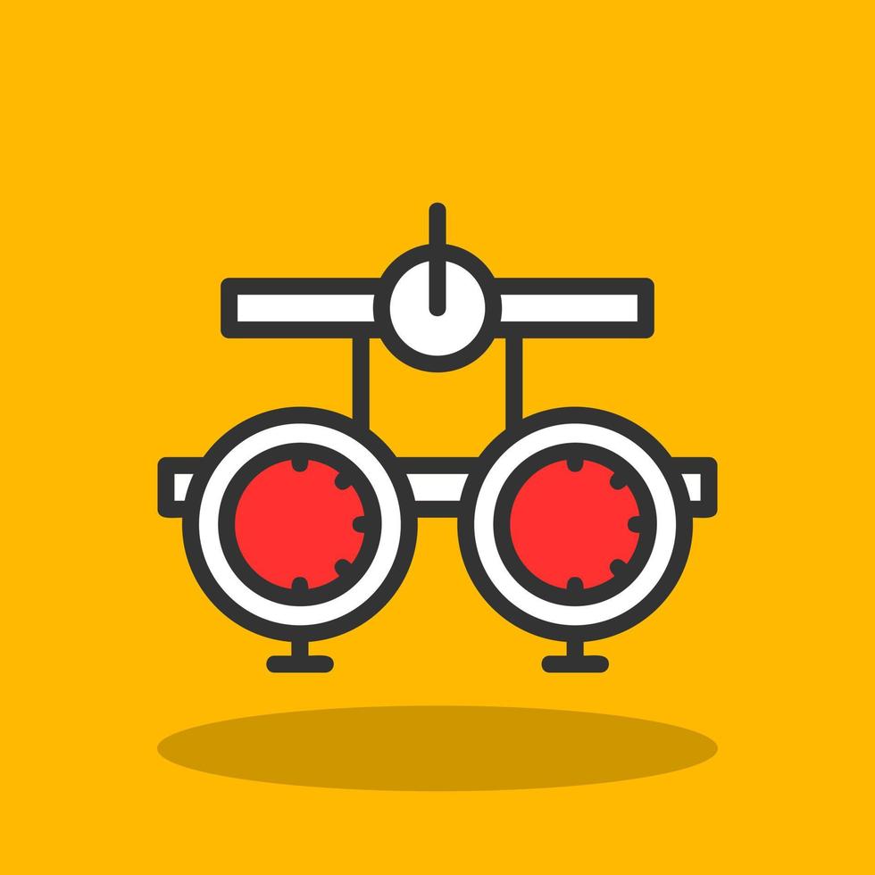 Optometrist Vector Icon Design