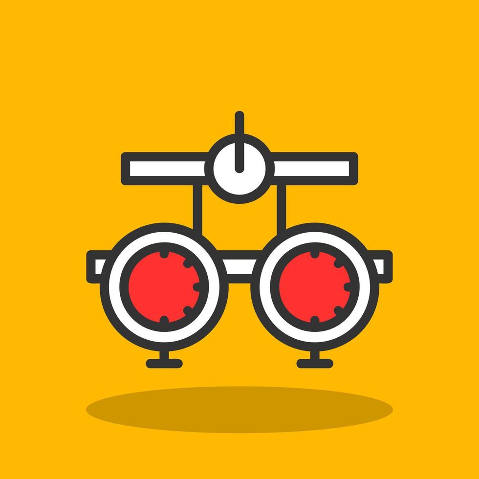 Optometrist Vector Icon Design