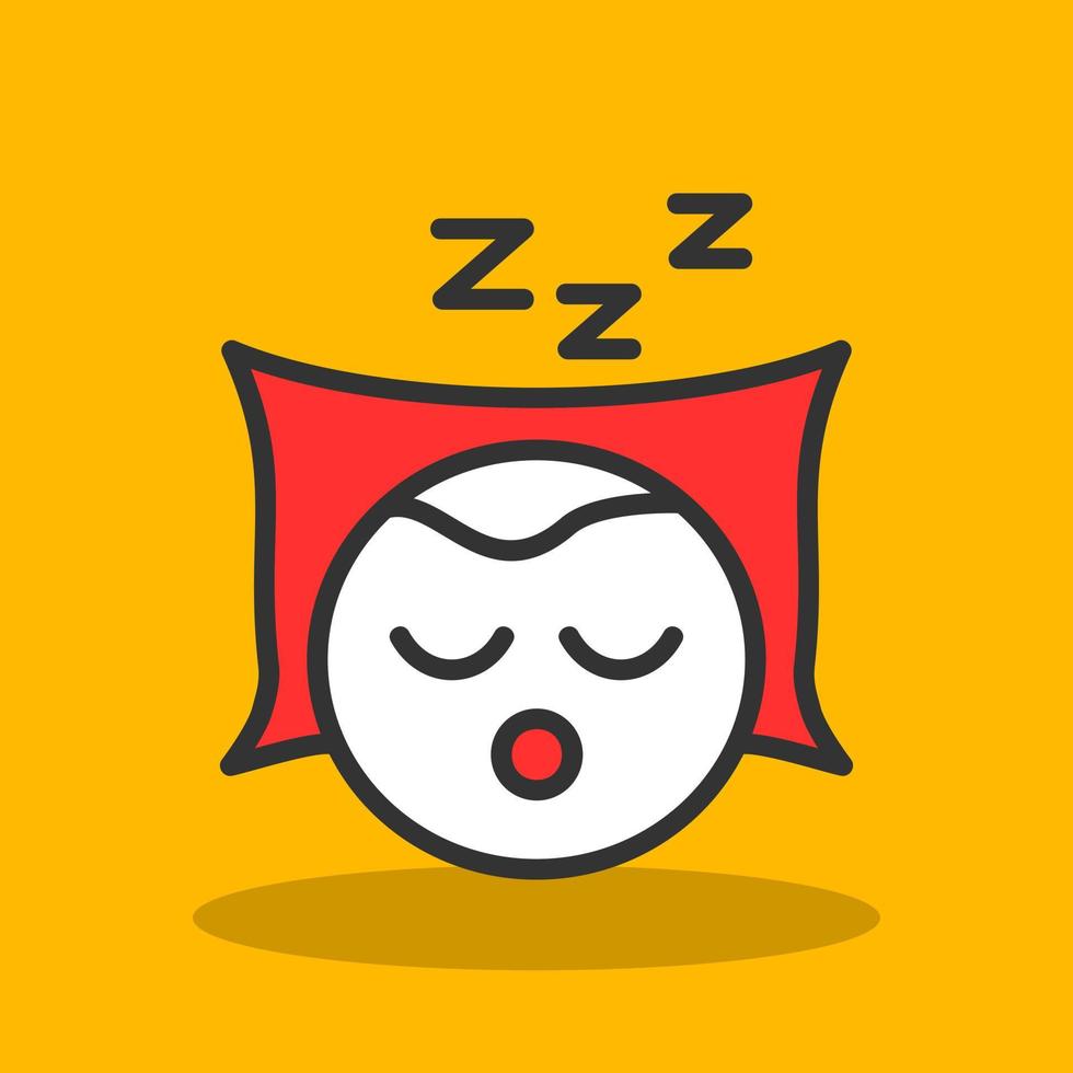 Sleep Vector Icon Design