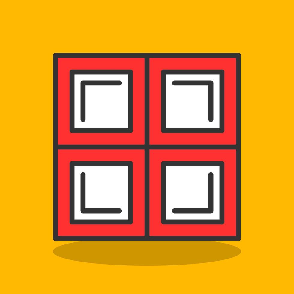 Blocks Vector Icon Design