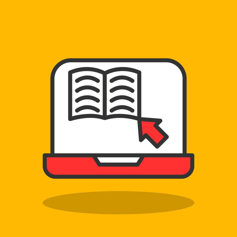 Elearning Vector Icon Design