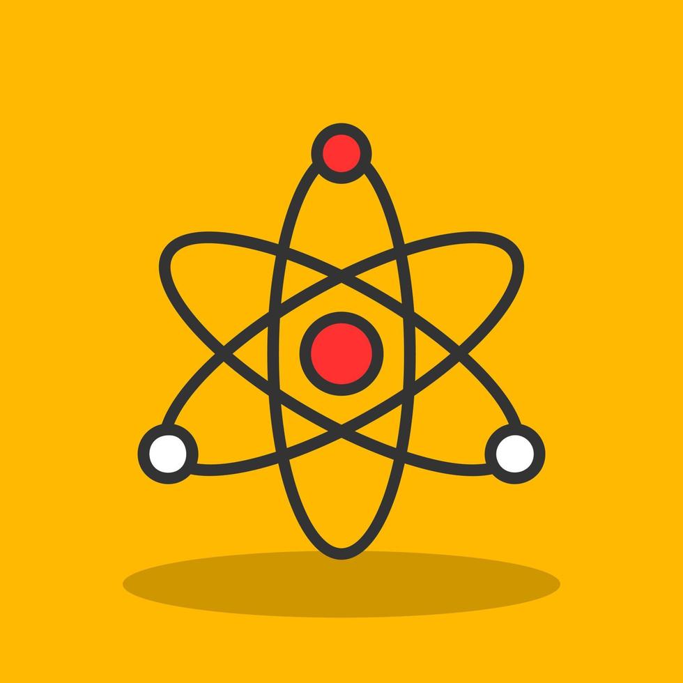Atom Vector Icon Design