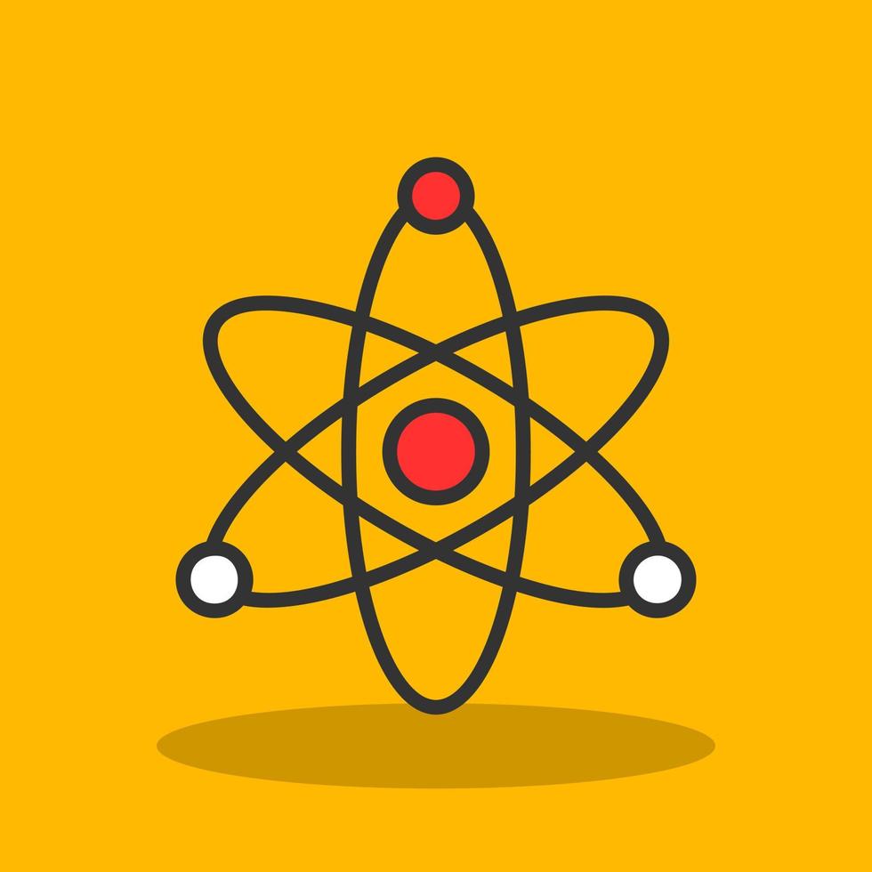 Atom Vector Icon Design