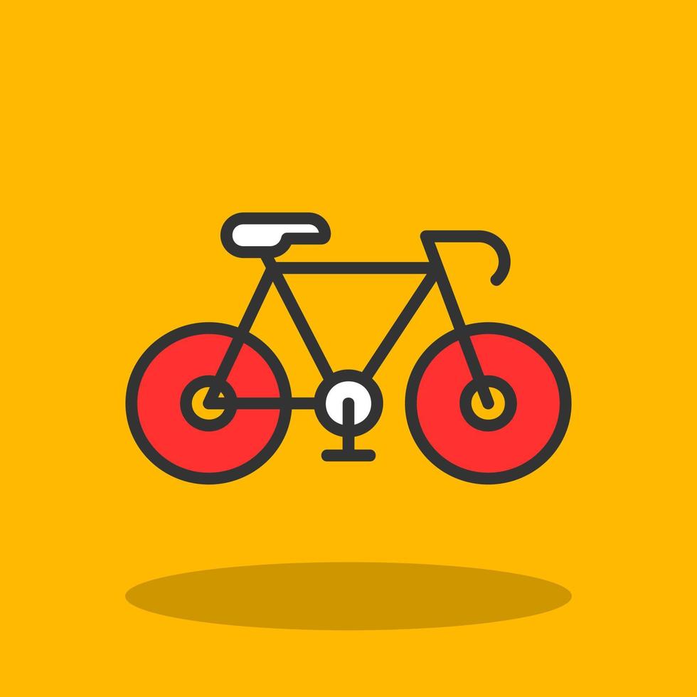 diseño de icono de vector de bicicleta